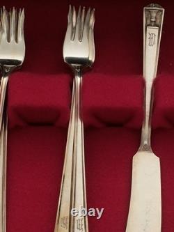 81 pc. Holmes & Edwards Century s/p flateware set 1923 monogram