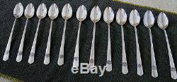 85 Piece Set Of S. L. & G. H. Rogers (Oneida) Silverplate 1940 Silver Rose WithCase