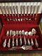 87 Pc REED & BARTON FESTIVITY TIGER LILY SILVER PLATE FLATWARE SET for 12