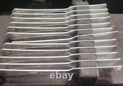 87 Pc Set 1933 Rogers IS Silver Plated Flatware With Case Beautiful Condition