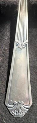 87 Pc Set 1933 Rogers IS Silver Plated Flatware With Case Beautiful Condition