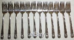 87-Piece SET of Silverplate Flatware 1847 Rogers Bros. Eternally Yours