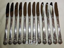 87-Piece SET of Silverplate Flatware 1847 Rogers Bros. Eternally Yours