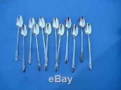 88 piece 1847 Rogers Bros First Love Set Iced Tea Spoons No Monograms