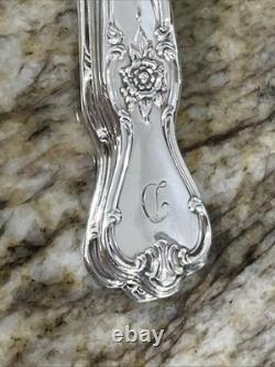 91 Piece 1950 SIGNATURE Company Plate Silverware Monogram D Wooden Box