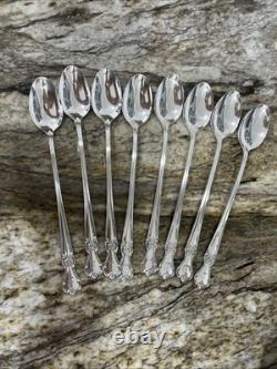 91 Piece 1950 SIGNATURE Company Plate Silverware Monogram D Wooden Box