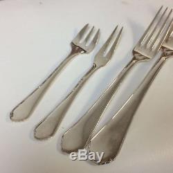 9 Place Setting Service For 12 High Quality French Silverplated Flatware