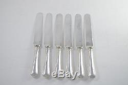 ANTIQUE FRENCH CHRISTOFLE SILVERPLATE SPATOURS FLATWARE SET FOR SIX. C1900. 66pc