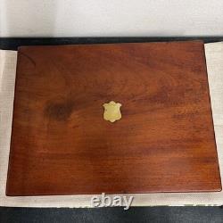 ANTIQUE VICTORIAN ENGRAVED ORNATE SILVER PLATE SETTING x11 OF CUTLERY RARE SET