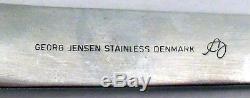 A partial set (25 pcs) of Arne Jacobsen stainless steel flatware, Georg Jensen