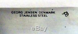 A partial set (25 pcs) of Arne Jacobsen stainless steel flatware, Georg Jensen