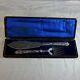 Antique Boxed Silver plate Fish set Silverplate