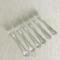 Antique Christofle Cutlery Set Silver Plate Large Table Forks French Art Nouveau
