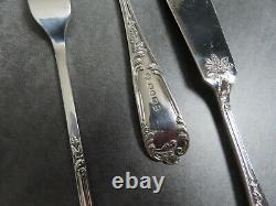 Antique Dessert Cutlery Set Mappin & Webb Rocaille Louis XVI Serving Flatware