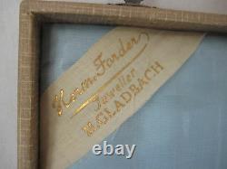 Antique Herm. Farder Juwelier M. Gladbach Silver V. S. F 90 Personal Flatware Set