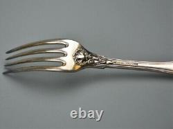 Antique J. Fraget silver plated flatware, 19thC