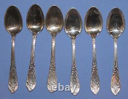 Antique Set 29 Pcs Russian Silver Plated Dining Flatware Forks, Knives & Spoons