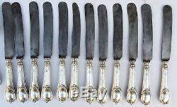 Antique Set 36 Silver Plated Berndorf Krupp Forks Knives Spoons in original box