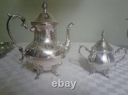 Antique Sheridan Taunton Silver Plated Coffee/Tea Set