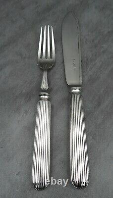 Antique Silver Plated Flatware Set Titanic Interest First Class Cutlery Pattern