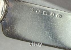 Antique Silverplate Levesley Bros Set 12 Mother Of Pearl Dessert Cutlery w BOX