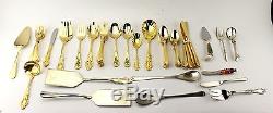 Antique VARIOUS BRAND 154 Pieces Silver Plate & Sterling Silver Flatware Set