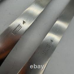 Arne Jacobsen Matte by Georg Jensen Stainless Steel Spoon Fork Soup 4 Pc MCM