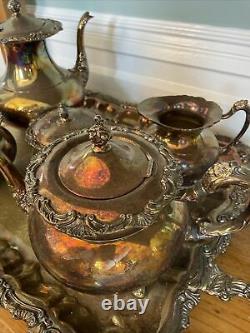 Ascot Silver Tea Set