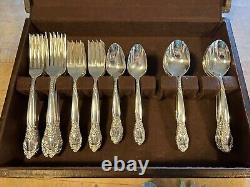 BALLAD-COUNTRY LANE Oneida Silverplate Flatware 12 plc settings SET 64pcs