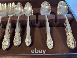 BALLAD-COUNTRY LANE Oneida Silverplate Flatware 12 plc settings SET 64pcs