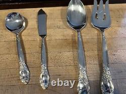 BALLAD-COUNTRY LANE Oneida Silverplate Flatware 12 plc settings SET 64pcs