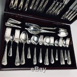 BEAD by COOPER LUDLAM EPNS Sheffield England SilverPlated 80 Pieces Flatware Set
