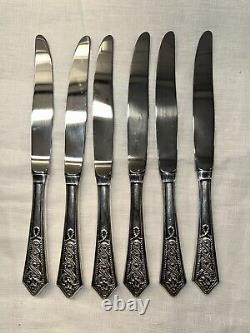 BEAUTIFUL IRISH 49 PC NEWBRIDGE CELTIC SILVERWARE Set EPNS A1 In Box