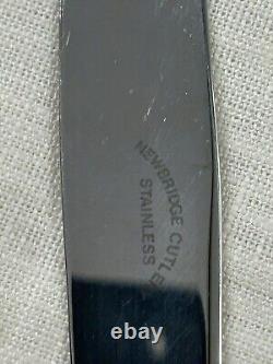 BEAUTIFUL IRISH 49 PC NEWBRIDGE CELTIC SILVERWARE Set EPNS A1 In Box