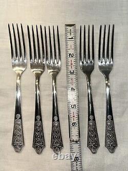 BEAUTIFUL IRISH 49 PC NEWBRIDGE CELTIC SILVERWARE Set EPNS A1 In Box