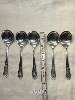 BEAUTIFUL IRISH 49 PC NEWBRIDGE CELTIC SILVERWARE Set EPNS A1 In Box