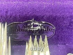 BEAUTIFUL NOBILITY PLATE 1937 SILVERWARE REVERIE 72 PIECE 9 PLACE SETTING With BOX