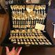 BRAND NEW WM. Rogers and Son Gold Plated Flatware Set 51 pieces Service for 12