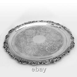 Baroque Punch Bowl Set Wallace Silverplate