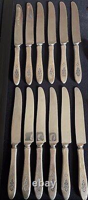 Birds Of Paradise By Community Silverplate Flatware Set Of 37 Pieces
