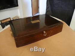 Birks Regency Plate Queen Mary 49 Pcs Flatware Set + Case Exc. ++
