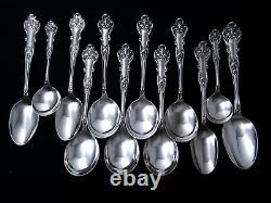 CHARTER OAK 1847 ROGERS FLATWARE SPOON 12 pC LOT