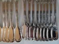 CHINON CHRISTOFLE FISH knives & forks Silver plated FRANCE