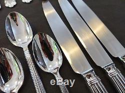 CHRISTOFLE ARIA Complete Table set 12 Place settings 36 pieces Brilliant Luster