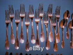 CHRISTOFLE Cluny France Air France Set of 12 (36Pc) Knives Forks Spoons