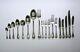 CHRISTOFLE France'MARLY 100 Piece CUTLERY SET For 6. Silver Plate Flatware