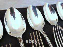 CHRISTOFLE MARLY Complete Table Dinner set 12 Place settings Vintage 48pcs