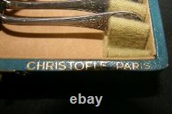 CHRISTOFLE MARLY HTF Set 12 Demitasse Spoons Moka Expresso Tea 4 Orig. Case