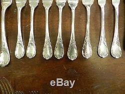 Christofle Marly Silver Plate Flatware Set (80 Pieces)