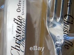 CHRISTOFLE MARLY Silver plated Trousse 6 Pieces place setting For one Brand new
